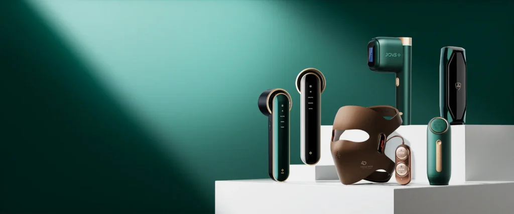 JOVS Red Light Mask – Advanced LED skincare for anti-aging and skin rejuvenation.