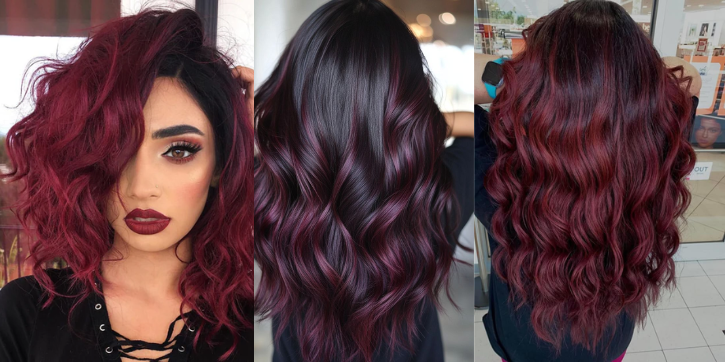 black cherry hair color